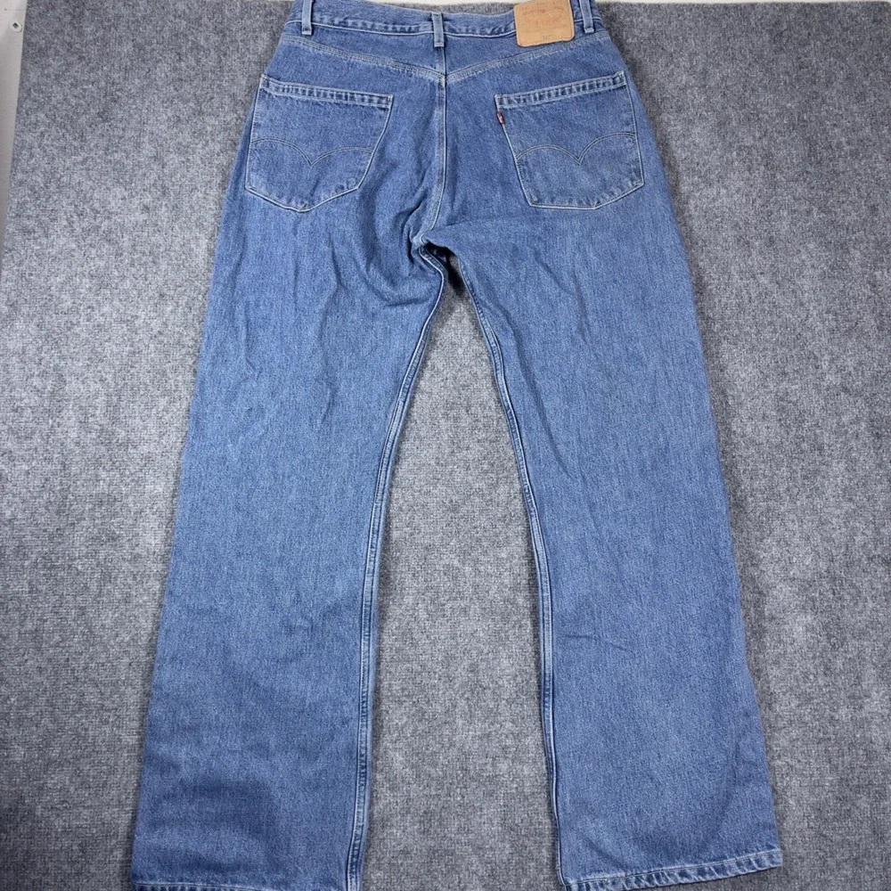 Levi's 557 Relaxed Bootfit Jeans Mens 35x34 Blue Denim Vintage 0207
